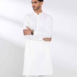 Embroidered Cotton Suit
