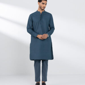 Embroidered Cotton Suit