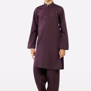 Kids Graceful Purple - Kurta Pajama