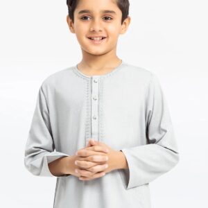 Kids Elegant Fancy Grey - Kurta Pajama